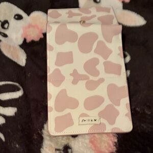 Pink and White Heart Patterned wallet